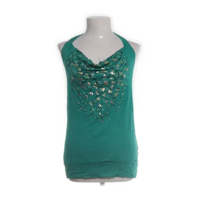 Haltertop (Groen) van H&M Elastaan, Viscose