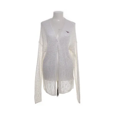 Cardigan (Wit) van Hollister Acryl, Katoen
