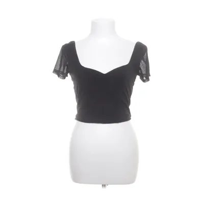Crop Top (Schwarz) von ASOS Baumwolle, Elasthan, Polyester, Viskose