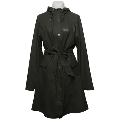 Regnfrakke (Grøn) fra Rains Polyester, Polyurethan