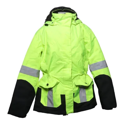 Reflektorjacke (Gelb, Schwarz) von Hööks Polyester