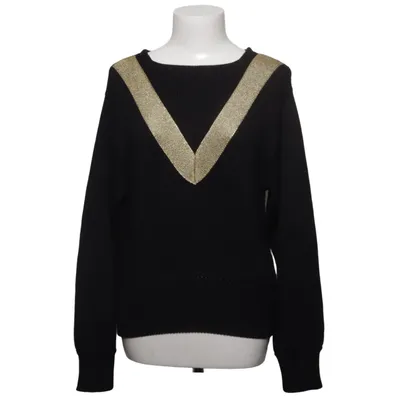 Sweater (Black, Multicolored) from Ralph Lauren Purple Label Cotton, Polyester, Silk, Viscose