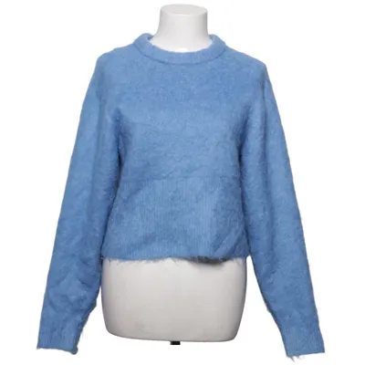 Tröja (Blå) från H&M Premium Quality Elastan, Mohair, Polyamid, Ull