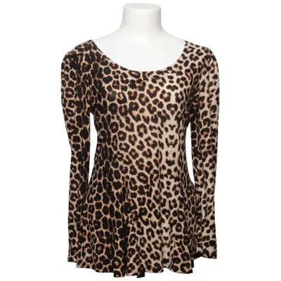 Haut (Beige, Marron, Noir) de Allegra K Élasthane, Polyester