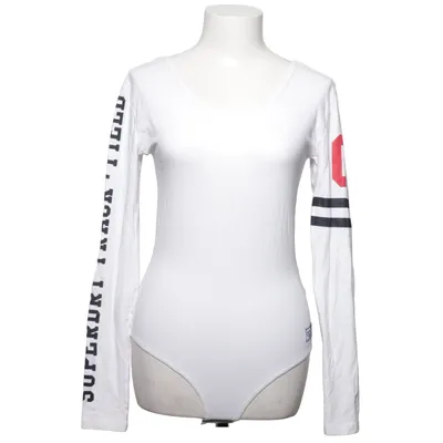 Body (White, Multicolored) from Superdry Track & Field Cotton, Elastane