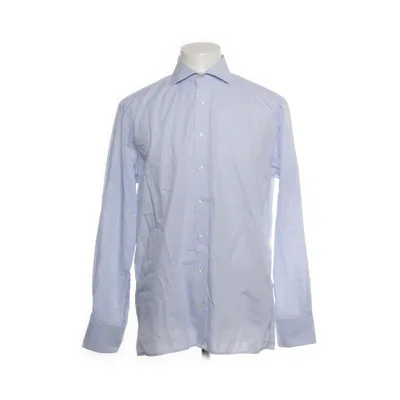 Shirt (Blauw, Wit) van Eterna Katoen
