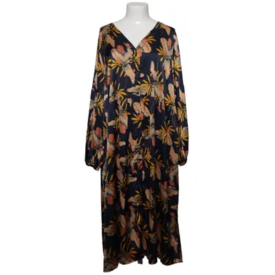 Jurk (Blauw, Geel, Meerkleurig) van ONLY Carmakoma Polyester