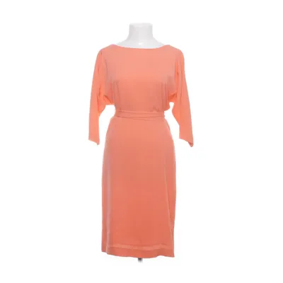 Skjortekjole (Orange) fra Diane von Furstenberg Polyester, Silke