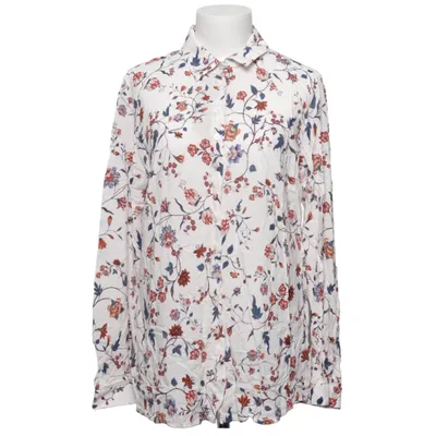 Blouse (Blanc, Multicolore) de The Shirt Factory Viscose