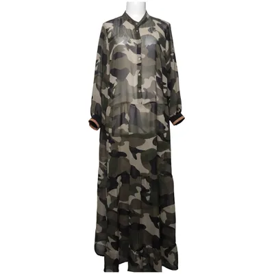 Blousejurk (Groen, Bruin, Beige) van Culture