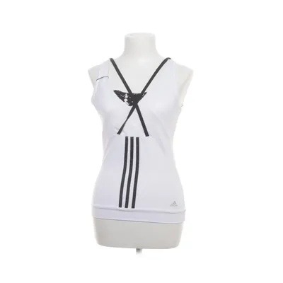 Sport tanktop (Wit) van Adidas Elastaan, Polyester