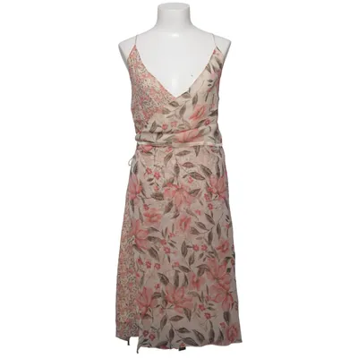 Dress (Beige, Pink, Green) from Chine Collection Silk