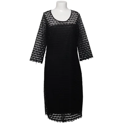 Jurk (Zwart) van Holly Bracken Imitatieleer, Polyester, Viscose