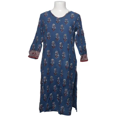 Klänning (Blå, Flerfärgad) från Fabindia Bomull