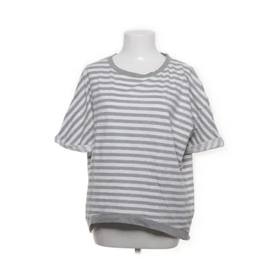 T-shirt (Grå, Vit) från COS Bomull, Elastan, Viskos