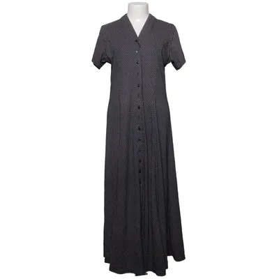 Maxi dress (Black, White) from Ze-Ze Cotton, Polyester