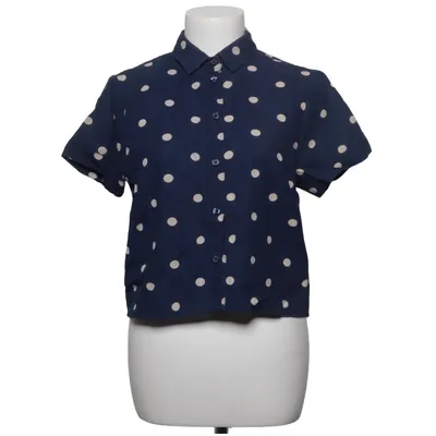 Chemise à manches courtes (Bleu, Beige) de Monki