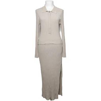 Maxikjole (Beige) fra Dagmar Elastan, Nylon