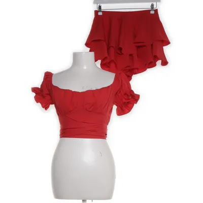 Set (Red) from Shein Elastane, Polyester