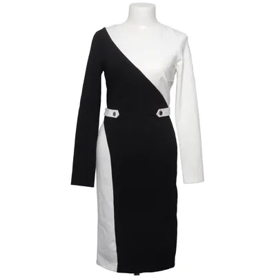 Kjole (Sort, Hvid) fra Star by Julien Macdonald Elastan, Nylon, Polyester, Viscose