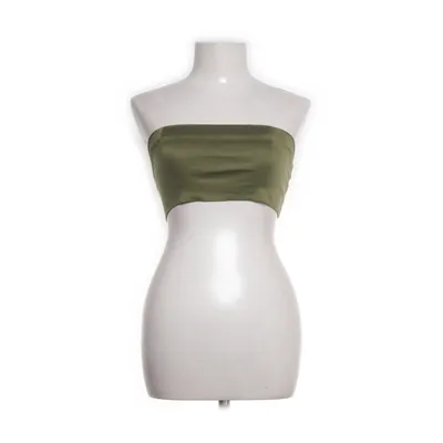 Tube top (Green) from Rabena Elastane, Viscose