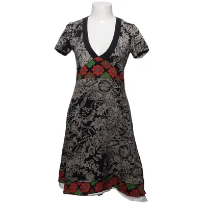 Kleid (Schwarz, Mehrfarbig) von Desigual Baumwolle