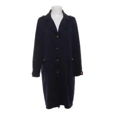 Manteau (Bleu) de Chiara Forthi Coton, Élasthane, Polyester