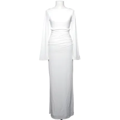 Robe longue (Blanc) de Meshki Élasthane, Polyester recyclé