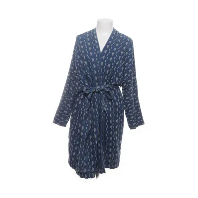 Morgenkåbe (Blå, Hvid) fra H&M Home Bomuld