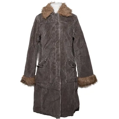 Winterjas (Bruin) van Verde Katoen, Polyester