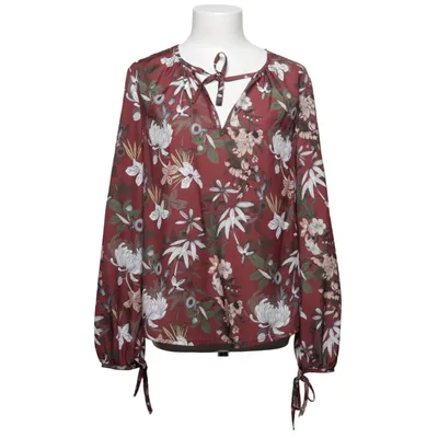 Blouse (Red, Multicolored) from Nife Elastane, Polyester