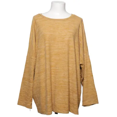 Pull-over (Jaune) de Ms Mode Élasthane, Polyester, Viscose