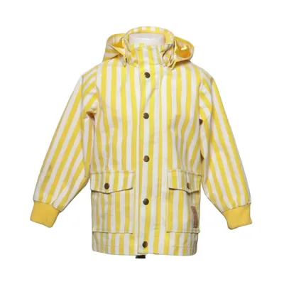 Rain jacket (Yellow, White) from Mini Rodini