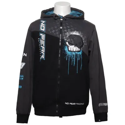 Hoodie (y2k 2000s 00s 90s rare deadstock vintage designer emo grunge altfashion alternative alt mallgoth cozy fall stockholmsstil retro fairycore ed hardy swag tapout evisu edhardy opium affliction drip tribal streetwear drill skate oldschool cybery2k cheif keef baby phat miss me edgy zara true religion juicy couture chromehearts gallerydept kanye carti opium jorts skull) from No Fear Cotton, Polyester