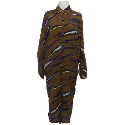 Skjortklänning (Brun, Lila, Vit, Gul) från Lala Berlin