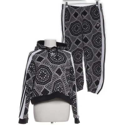 Mjukisset (Svart, Vit) från Adidas Polyester, Bomull