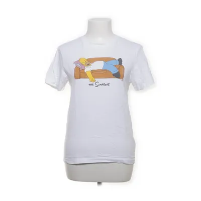 T-shirt (Vit, Flerfärgad) från The Simpsons Bomull