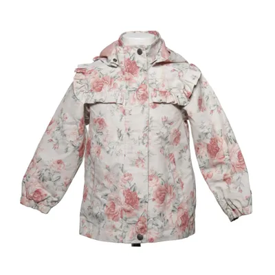 Rain jacket (Beige, Pink, Multicolored) from Newbie by KappAhl Polyester