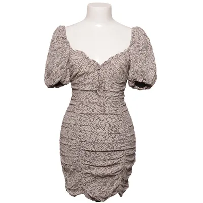 Dress (Beige, Black) from Zara Polyester