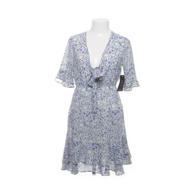 Jurk (Blauw, Wit, Meerkleurig) van NA-KD Elastaan, Polyester