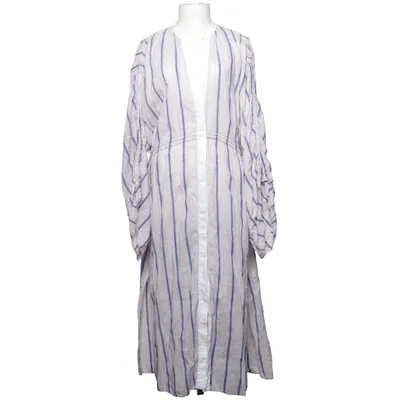 Robe chemise (Bleu, Blanc) de By Malene Birger Coton, Viscose