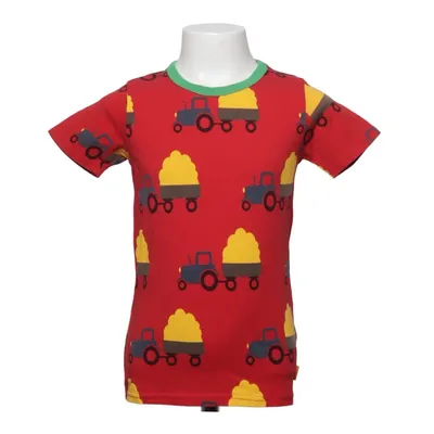T-shirt (Rød, Flerfarvet) fra Me&i Bomuld, Elastan