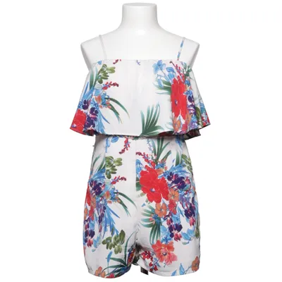 Jumpsuit (White, Multicolored) from Belcci