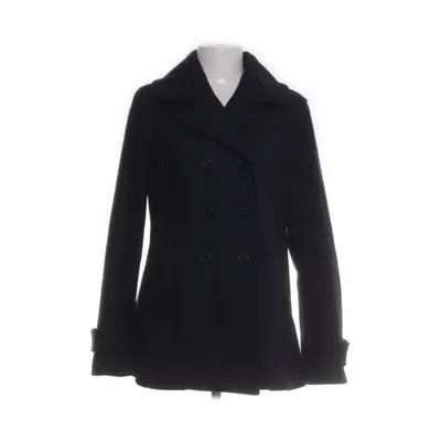 Erwt jas (Blauw) van Frk. Wol, Polyester, Viscose, Polyamide
