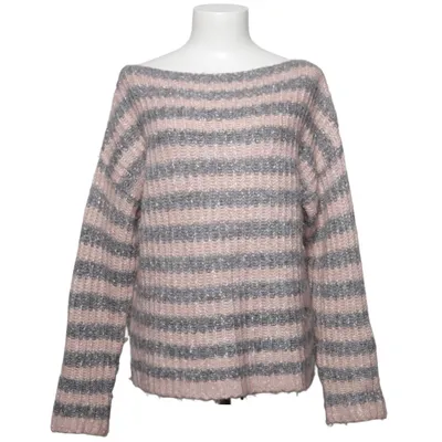 Sweater (Pink, Gray) from Repeat Acrylic, Alpaca wool, Cotton, Polyamide