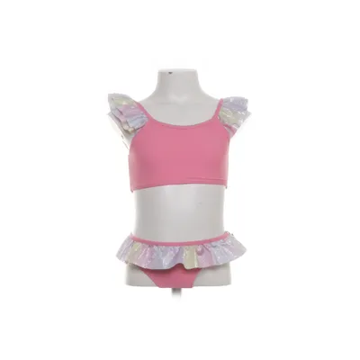 Bikini (Roze, Zilver, Geel) van KappAhl Elastaan, Polyester