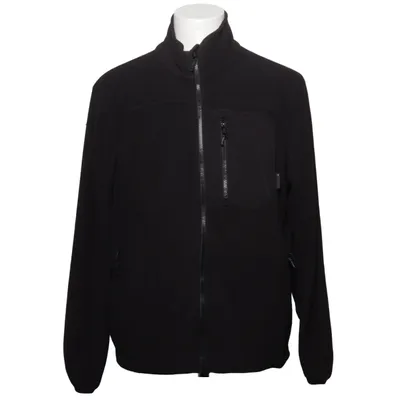 Fleece jacket (Black) from Blue Wear Elastane, Polyester