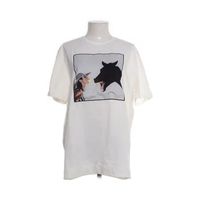 T-shirt (White, Multicolored) from Limitato