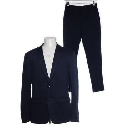 Jakkesæt (Blå) fra Daniel de Prato Elastan, Polyester, Viscose