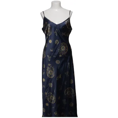 Nightgown (Blue, Gold) from Neon Rose Polyester